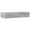 vidaXL Bed Drawers Grey Sonoma 100 x 36.5 x 16.5 cm Engineered Wood