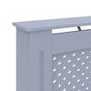vidaXL Radiator Cover Anthracite 172x19x81.5 cm MDF