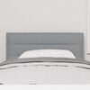 vidaXL Headboard with Headboard Light Grey 90 cm Faux Leather