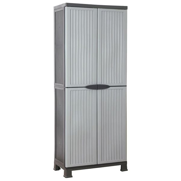 vidaXL Plastic Cabinet 68x39x171.5 cm