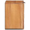 vidaXL Bathroom Hanging Cabinet Brown 38 x 33 x 48 cm Solid Mango Wood