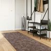 vidaXL Rug Runner MARSA Grey 250 x 80 cm Polyester and PVC