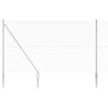 vidaXL Fence Post Silver 50 x 1.5 m (13 mm mesh) Steel