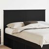 vidaXL Headboard Black Oak 160 cm Engineered Wood