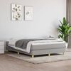 vidaXL Box Spring Bed Frame Light Grey Double Fabric (UK/IE/FI/NO only)