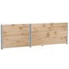 vidaXL Garden Planter 120x80 cm Solid Wood Pine