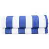 vidaXL Awning Replacement Blue and White 1000 x 160 cm