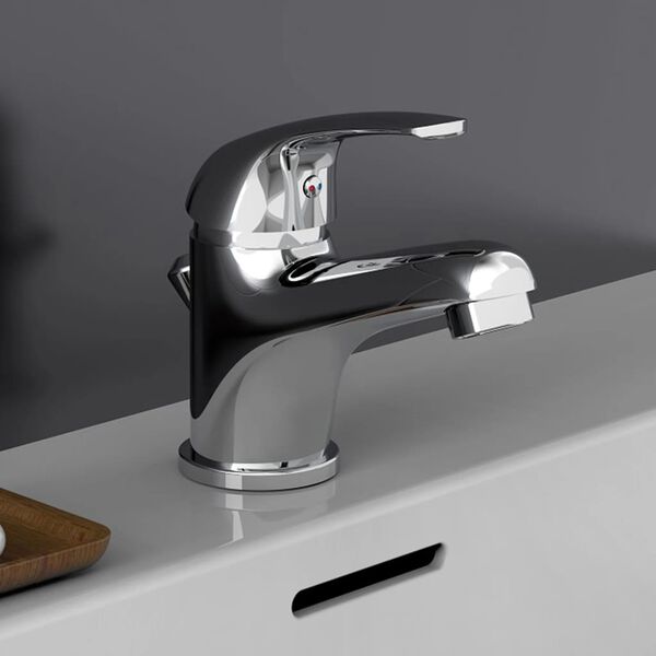SCH&Uuml;TTE Basin Mixer ATHOS Chrome