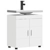 vidaXL Bathroom Cabinet Set with Storage TULUM White 60 x 34 x 63 cm