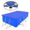 vidaXL Pool Cover | Dark blue | Polyethylene | 394 x 207 cm