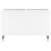 vidaXL Record Cabinet White 74.5x38x48 cm Engineered Wood