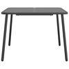 vidaXL Garden Table Anthracite 100x100x71 cm Steel
