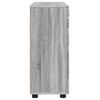 vidaXL Wooden Cabinet Grey Sonoma 88.5 x 30.5 x 73 cm Engineered Wood
