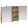 vidaXL Bathroom Cabinet Set 3 pcs 140 x 14.5 x 70 cm Engineered wood