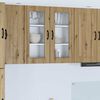 vidaXL Kitchen Cabinet Kalmar 2 pcs Artisan Oak 40 x 31 x 80 cm