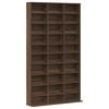 vidaXL CD Cabinet Brown Oak 102x23x177.5 cm Engineered Wood