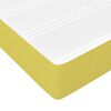 vidaXL Pocket Spring Bed Mattress Green 140x190x20 cm Fabric