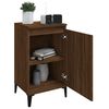 vidaXL Bedside Cabinets 2 pcs Brown Oak 40x35x70 cm Engineered Wood