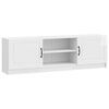 vidaXL TV Cabinet High Gloss White 150 x 31 x 47 cm Engineered Wood