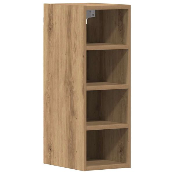 vidaXL Hanging Cabinet Riga Artisan Oak 20x29.5x60 cm Engineered Wood