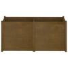 vidaXL Garden Planter Honey Brown 150x50x70 cm Solid Pinewood