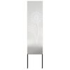 vidaXL Garden Privacy Screen Silver 32 x 140 cm Stainless steel