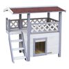 Kerbl Cat House Lodge Ontario 77x50x73 cm Light Grey