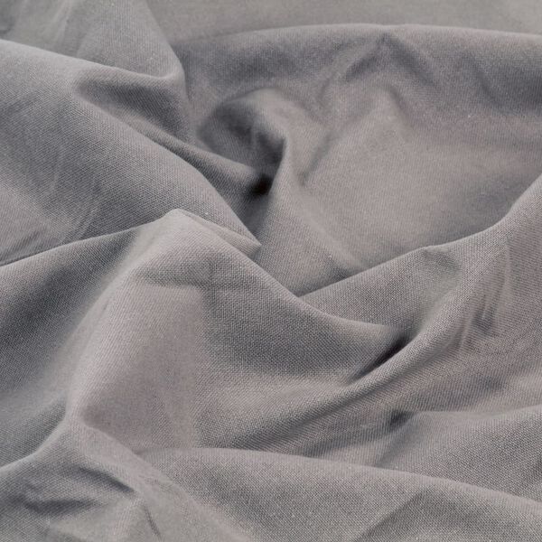 vidaXL Curtains with Metal Rings 2 pcs Cotton 140x175 cm Grey