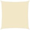 vidaXL Sunshade Sail 160 g/m&sup2; Cream 5x5 m HDPE