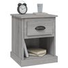 vidaXL Bedside Cabinets 2 pcs Grey Sonoma 39x39x47.5 cm Engineered Wood