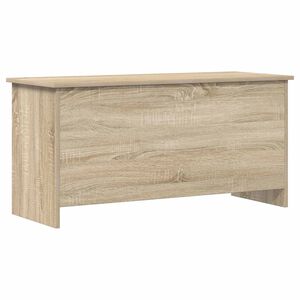 vidaXL Storage Chest Sonoma Oak 100 x 40 x 50 cm Engineered Wood