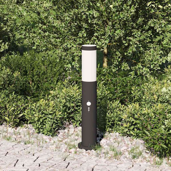 vidaXL Bollard Light with Sensor 50 cm Stainless Steel IP44