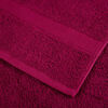vidaXL Premium Towels "SOLUND" 10 pcs Bordeaux 100x200 cm 600 gsm