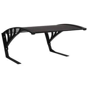 vidaXL Garage Roof for Robot Lawn Mower 77x103x46 cm Black