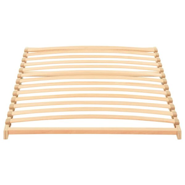 vidaXL Slatted Bed without Mattress Base with 13 Slats 80x200cm