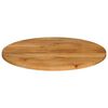 vidaXL Table Top Ø 80x2.5 cm Round Solid Wood Mango