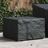 vidaXL Furniture Cover Plain Black 60 x 60 x 45 cm Fabric