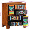 vidaXL Sideboard Multicolour 50x35x60 Solid Wood Acacia