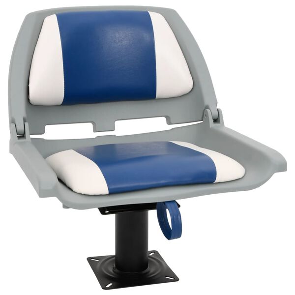 vidaXL Boat Seats 2 pcs with Pedestal 360&deg; Rotatable