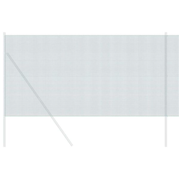 vidaXL Welded Wire Fence Green 0.4 x 100 m Steel