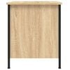 vidaXL Bedside Cabinets 2 pcs Sonoma Oak 40x42x50 cm Engineered Wood