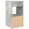 vidaXL Bedside Cabinets with Drawer 2 pcs Concrete Grey 35x34x66.5 cm