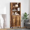 vidaXL Highboard Old Wood 69.5 x 34 x 180 cm Engineered Wood