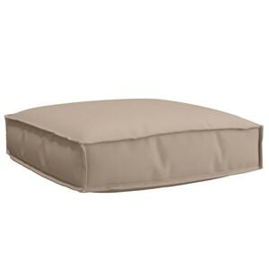 vidaXL Cushion Taupe 60 x 60 x 12 cm Oxford Fabric
