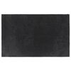 vidaXL Door Mat Black 50x80 cm Tufted Coir
