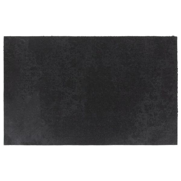 vidaXL Door Mat Black 50x80 cm Tufted Coir
