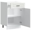 vidaXL Kitchen Base Cabinet&nbsp;Porto White Engineered Wood