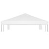 vidaXL Gazebo Top Cover 270 g/m² 3x3 m White