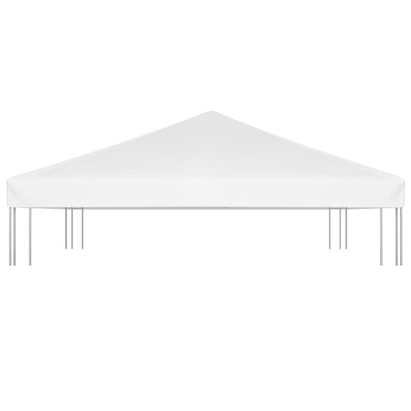 vidaXL Gazebo Top Cover 270 g/m² 3x3 m White