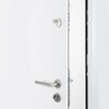 vidaXL Front Door White 100x200 cm Aluminium